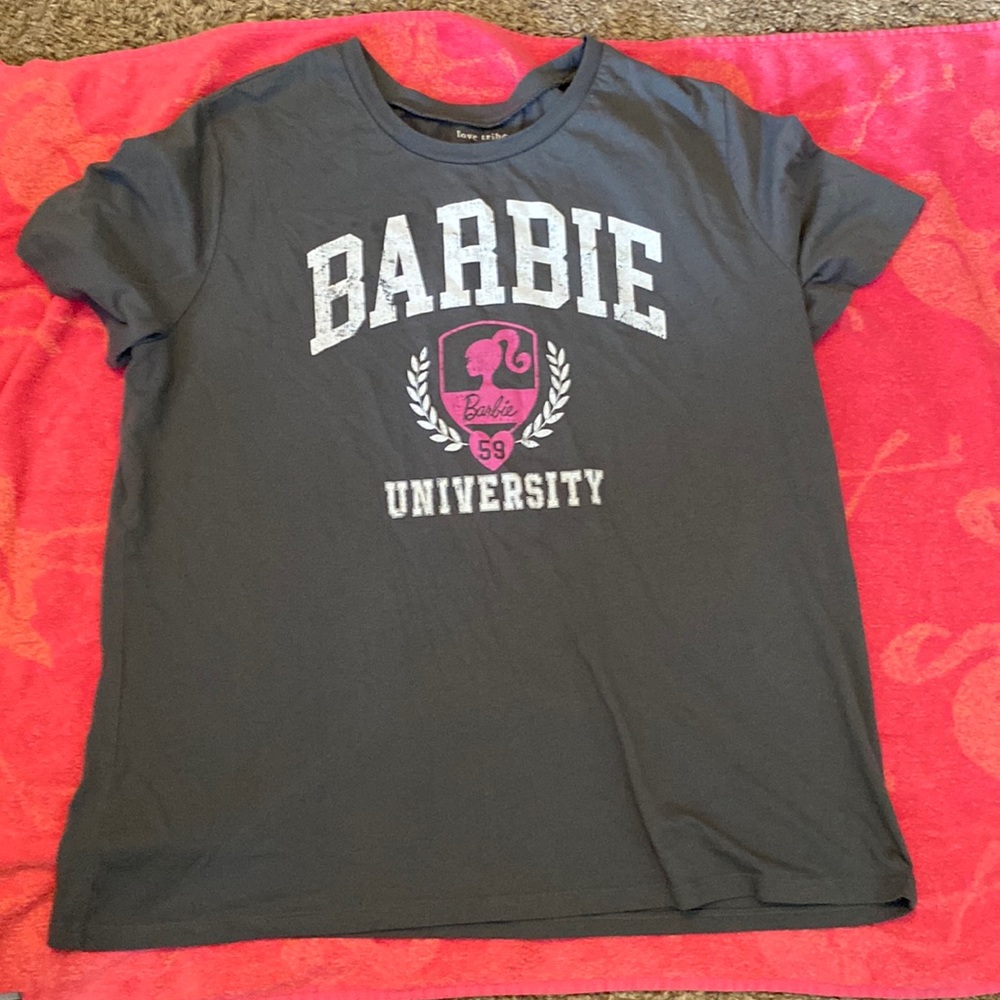 Barbie University T-Shirt Size 2x